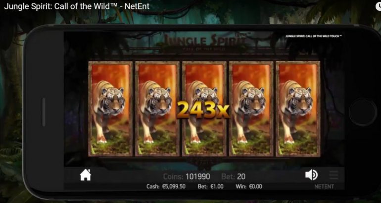 Jungle Spirit: Call of the Wild new netent slot recension