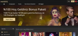 Casinometropol kampanyalar freespin turkey
