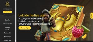 Loki Casino Seckin depozito yok freespini turkey