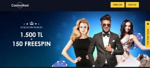 casinomaxi Freespin TL Hosgeldin Bonus freespini