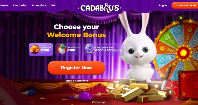 Cadabrus games no deposit gratis spins free