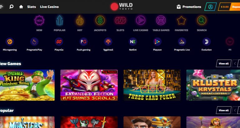 Wildtokyo casino no deposit gratis promo code