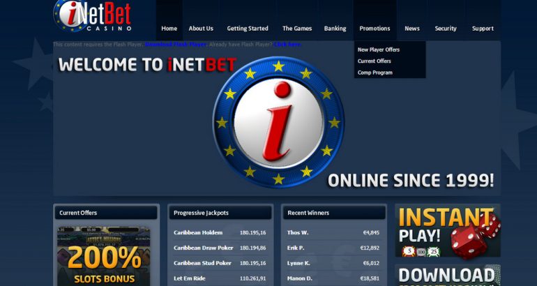 Inetbet Spiele EU free gratis coupon code