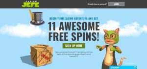 casinojefe exclusive no deposit free spins bonus netent