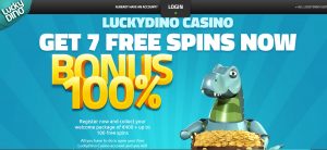 luckydino no deposit free spins bonus 2018 netent