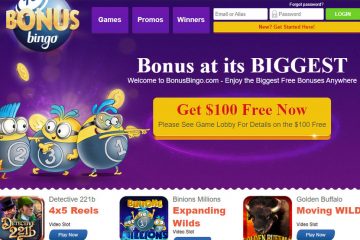 BonusBingo Get 40 USD Şimdi ücretsiz & 500% tüm Bonuslar
