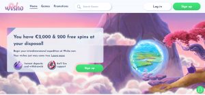 Wisho casino no deposit bonus code