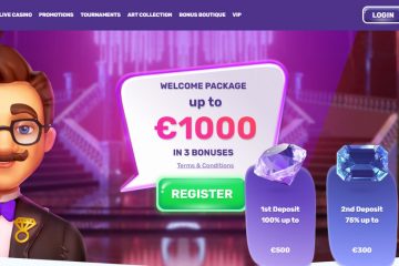 SlotsPalace 50 Ücretsiz döndürme & 1000 EUR Bonus