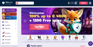 safecasino free spins no deposit code